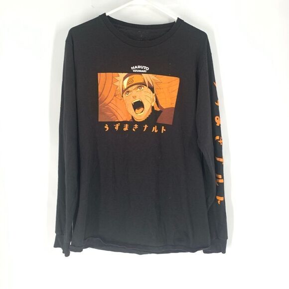 Narito Uzumami Black Long Sleeve Tee - Picture 1 of 4